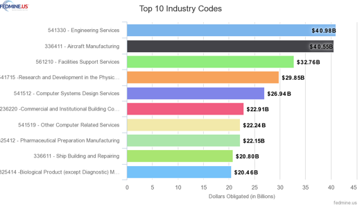 Top 10 Industry Codes