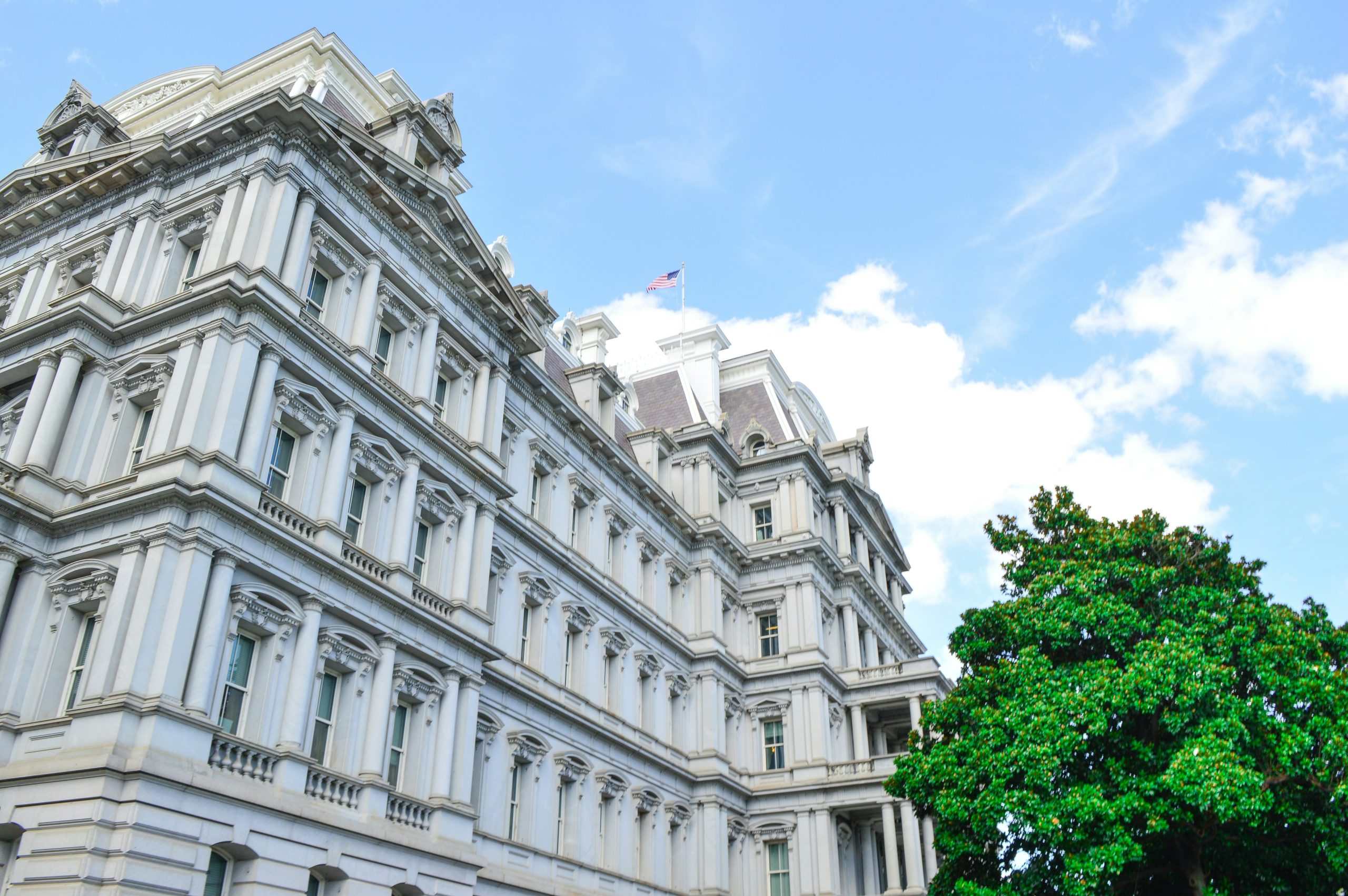 Eisenhower Administrative Building, current headquarters of DOGE